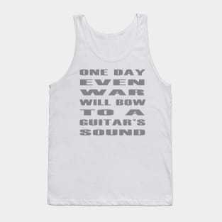 Guitar's Power Tank Top